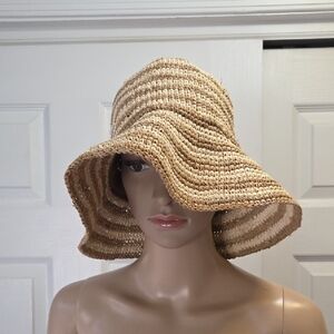 Wyeth Packable Stylish Straw Sun Hat